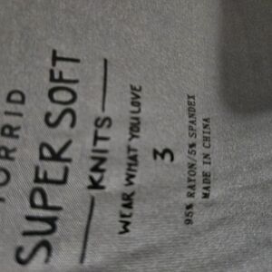 Torrid Super Soft Gray Knit Top